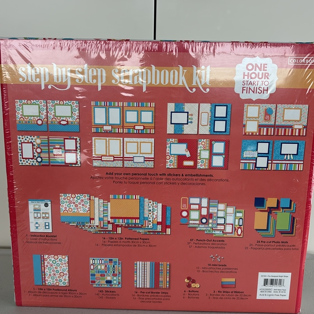 Step by Step Scrapbook Kit - Picture 2 of 7